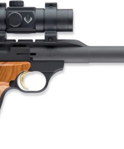 Browning Buck Mark Hunter Pistol 051384490, 22 L.R., 7.25", Cocabolo Wood Grips, Matte Blue Finish, 10 Rd