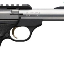 Browning Buck Mark Plus Micro Bull Pistol 051549490, 22 Long Rifle, 4.25", Black Grips, Stainless Finish, 10 Rds
