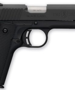 Browning 1911-380 Black Label Pistol 051904492, 380 ACP, 4.25", Composite Grips, Matte Black Finish, 8 Rd