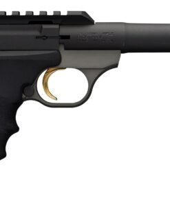 Browning Buck Mark Plus Practical URX Pistol 051530490, 22 Long Rifle (LR), 5.5", Rubber Ultragrip RX, Matte Gray Finish, 10 Rds