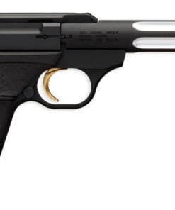 Browning Buck Mark Lite Black UFX Pistol 051526490, 22 Long Rifle, 5.5" Fluted, Ambi Ultragrip, Black Finish, 10 Rds