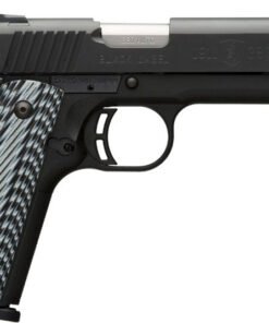 Browning 1911-380 Black Label Pro w/Night SIghts Pistol 051906492, 380 ACP, 4.25", G10 Grips, Matte Black Finish, 8 Rd
