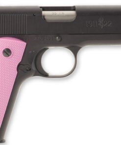 Browning Compact 1911-22 A1 Single Action Pistol 051819490, 22 LR, 3-5/8", Pink Grips, Black Finish, 10 Rd