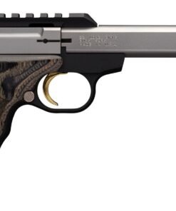 Browning Buck Mark Plus Pistol 051533490, 22 Long Rifle (LR), 5.5", Rosewood Ultragrip DX, Matte Black Finish, 10 Rds