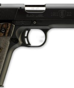 Browning 1911-22 Black Label Compact Pistol 051815490, 22 Long Rifle, 3 5/8", Laminated Grips, Matte Black Finish, 10Rds