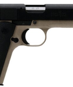 Browning 1911-22 A1 Single Action Pistol 051808490, 22 LR, 4.25", Black Grips, Tan Finish, 10 Rd