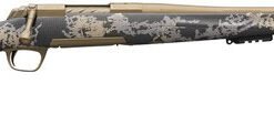 Browning X-Bolt Mountain Pro Bolt Action Rifle 035582229, 300 Win Mag, 22", Accent Graphic Finish, Burnt Bronze Cerakote, 3 Rds