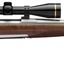 Browning  X-Bolt White Gold Bolt Action Rifle 035235282, 6.5 Creedmoor, 22", Walnut Black Stock, Satin Stainless Finish, 4 Rds